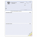 These versatile business checks do it all! Use them for accounts payable, payroll, petty cash & more.