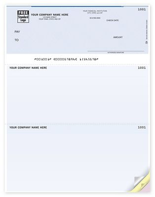 Laser Top Checks, Multi-Purpose, Deltek Compatible