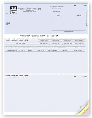 Laser Top Payroll Check - Office and Business Supplies Online - Ipayo.com