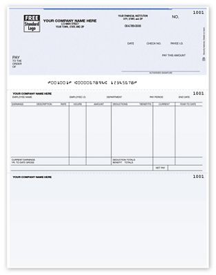 Laser Top Payroll Check - Office and Business Supplies Online - Ipayo.com