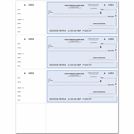 Laser Wallet Check, Lined - Office and Business Supplies Online - Ipayo.com