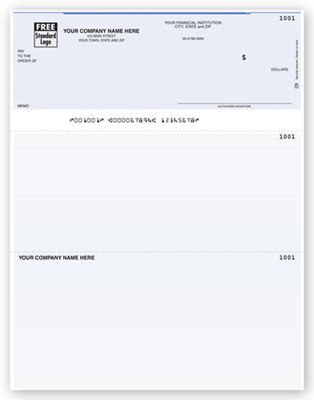 Laser Checks, Compatible with NetLedger, Unlined