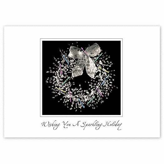 Holiday Brush Up Holiday Card - Office and Business Supplies Online - Ipayo.com