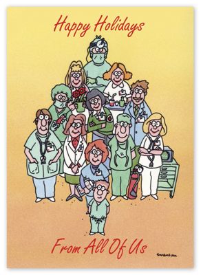 Tree Triage Holiday Card - Office and Business Supplies Online - Ipayo.com