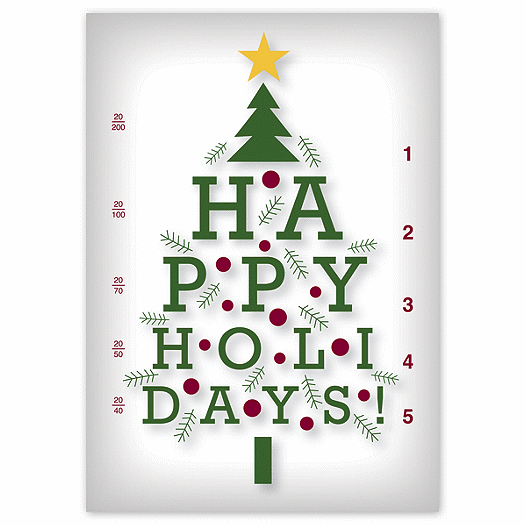 Happy Visions Holiday Card - Office and Business Supplies Online - Ipayo.com