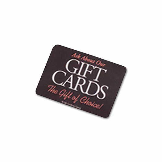 EZ Gift Card Window Decal - Office and Business Supplies Online - Ipayo.com