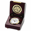 Rosewood Bantam Captains Clock