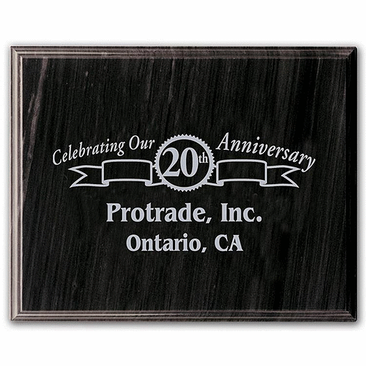 Black Marble Plaque - Office and Business Supplies Online - Ipayo.com