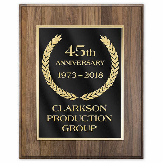 Anniversary. Plaque 12 X 15 Jumbo - Office and Business Supplies Online - Ipayo.com