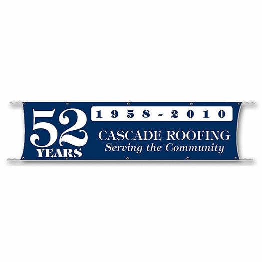 10 x 3 Large Banner - Logo 50