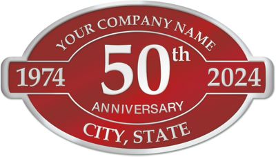 Personalized Anniversary Seal Rolls SE-33 - Office and Business Supplies Online - Ipayo.com