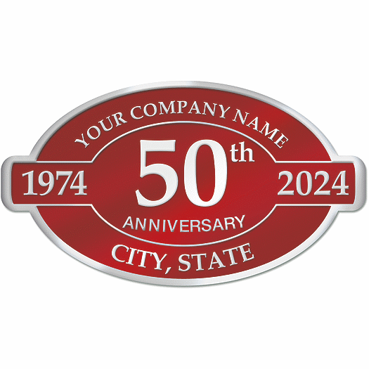 Personalized Anniversary Seal Rolls SE-33