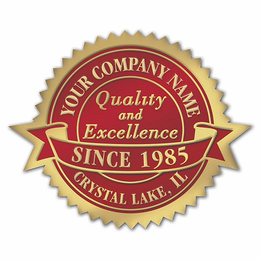 Personalized Anniversary Seal Rolls SE-55