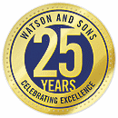 Share your milestone, show your pride! Promote your business anniversary to everyone with these stunning, foil embossed seals.