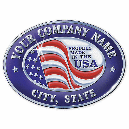 Personalized Made in America Seals MA11 - Office and Business Supplies Online - Ipayo.com