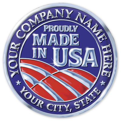 Personalized Made in America Seal Rolls MA-2 - Office and Business Supplies Online - Ipayo.com