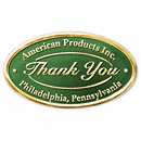 2 x 1 1/8 Personalized Thank You Seal Rolls TH-05
