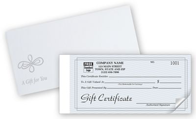 Contemporary Gift Certificate Snapsets - Office and Business Supplies Online - Ipayo.com