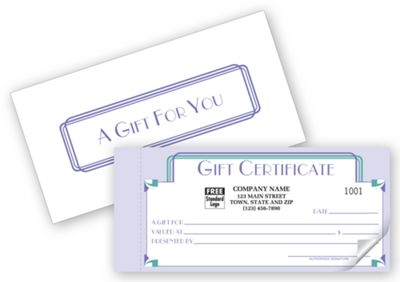 Deco Gift Certificate Snapsets - Office and Business Supplies Online - Ipayo.com