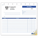 8 1/2 x 7 Invoice, Small, Lined