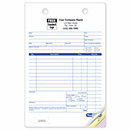 Stay organized! Ample room to list make, model, service, plus charges for parts, materials, time & more. Get the details: Preprinted areas to record vehicle make and model, service, materials, time and more.