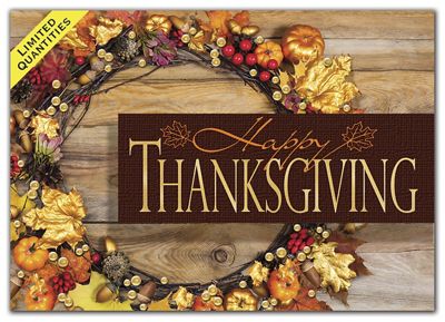 Autumn Harvest Thanksgiving Cards