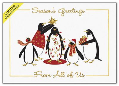 OPenguin Tree Holiday Cards