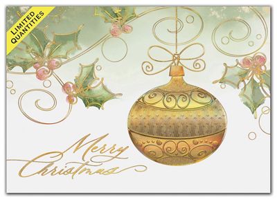 Holly Dazzle Christmas Cards