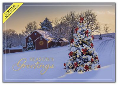 Country Morning Holiday Cards