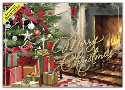 Festive Fireside Christmas Cards