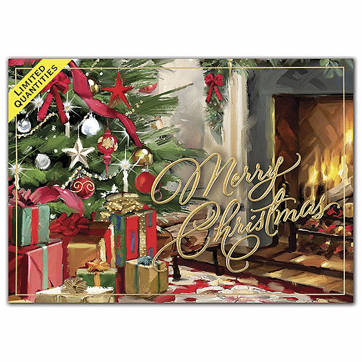 Festive Fireside Christmas Cards