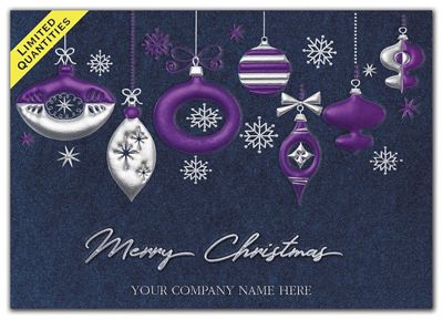 Blue Whimsy Christmas Cards