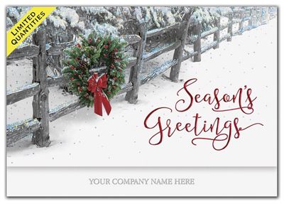 Crisp Winter Moment Holiday Cards