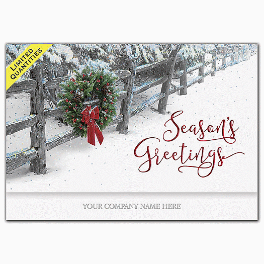 Crisp Winter Moment Holiday Cards