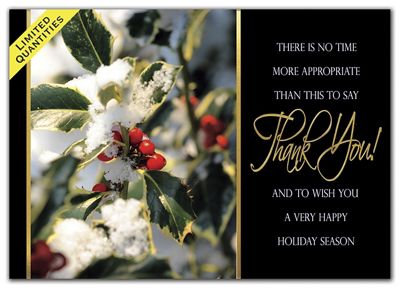 Berry Grateful Holiday Cards