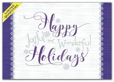 Gleeful Greetings Holiday Cards