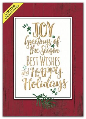 Greetings of Plenty Holiday Cards