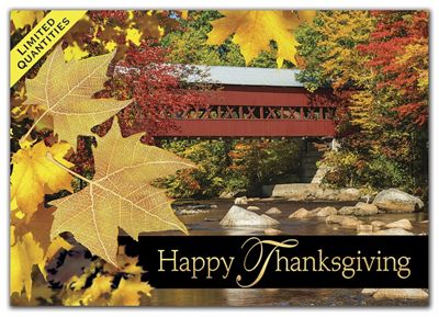 Bridge of Thanks Thanksgiving Cards