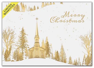 Peace of Gold Christmas Cards