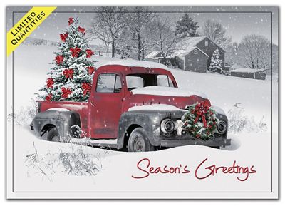 Big Red Holiday Cards