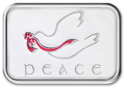 Dove of Peace Christmas Envelope Seal