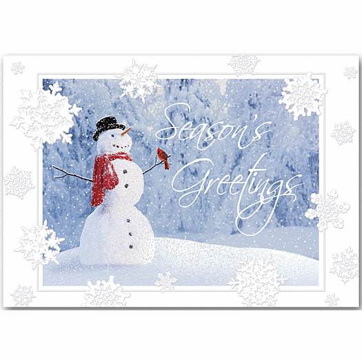 Snow Friends Holiday Cards