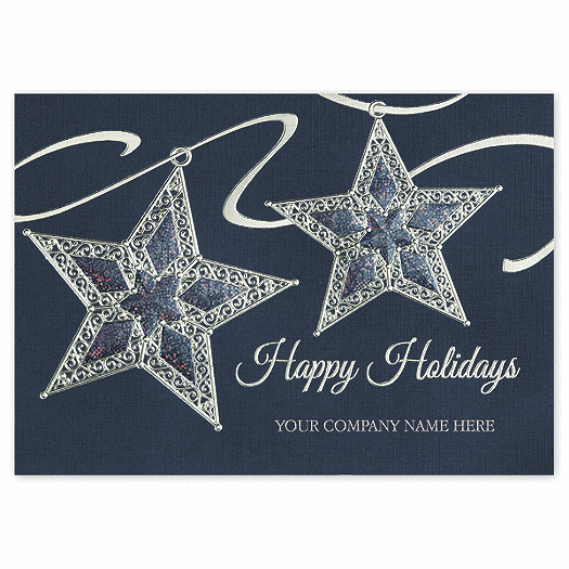 Star Shine Holiday Cards