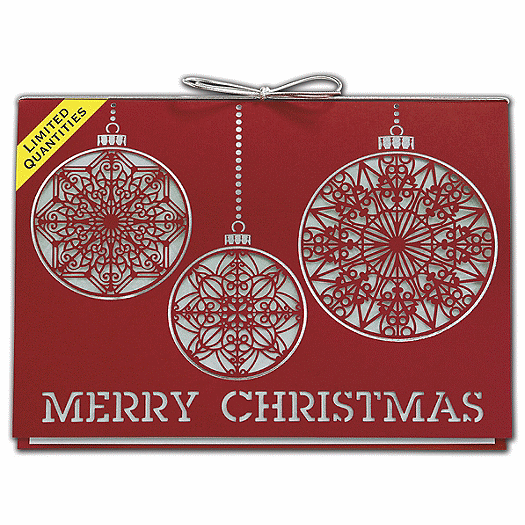 Simply Merry Laser Cut Christmas Cards H15603