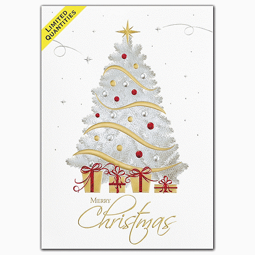 Golden Gifts Christmas Cards