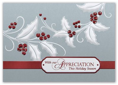 Sprig of Thanks Holiday Cards