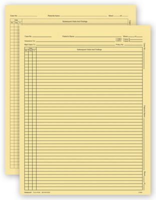 8 1/4 x 10 3/4 Continuation Exam Records, Without Account Record, Letter St