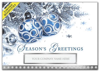 7 7/8 x 5 5/8 Royal Swag Holiday Cards