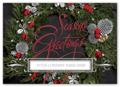 7 7/8 x 5 5/8 Adornment Holiday Cards