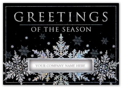 7 7/8 x 5 5/8 Snowflake Delight Holiday Cards